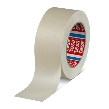 tesa® 4316 Fine crepe paper masking tape with temeprature resistance of 100°C - tesa-4316-pv3-creped-paper-masking-tape-spray-paint-chamois-043160001603-pr.png