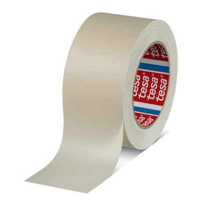 tesa® 4316 Fine crepe paper masking tape with temeprature resistance of 100°C - tesa-4316-pv3-creped-paper-masking-tape-spray-paint-chamois-043160001903-pr.png