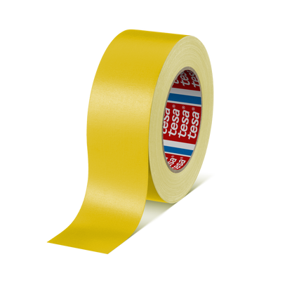 tesa® 4651 Premium Acrylic Coated Colored Cloth Tape - tesa-4651-cloth yellow-046510011700 right pr.png