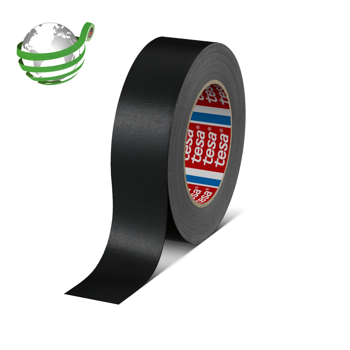 tesa® 4651 Premium Acrylic Coated Colored Cloth Tape - tesa-4651-premium-colored-cloth-tape-black-046510001300-pr-with-marker.jpg