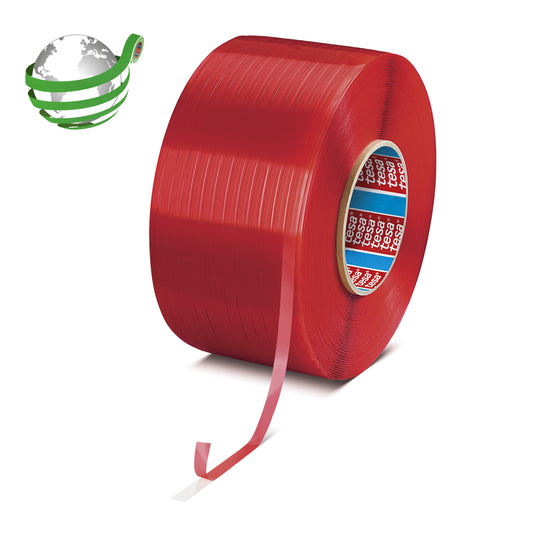 tesa® 51865 165µm double sided transparent PET film tape with asymmetrical product design - tesa-4965-original-spool-2000px-with-marker.jpg