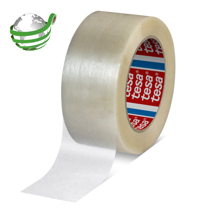 tesa® 60418 Thin recycled PET packaging tape with synthetic rubber adhesive - tesa-id-60418-recycled-pet-packaging-tape-transparent-60418-00000-00-with-marker.jpg