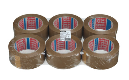tesa® 60418 Thin recycled PET packaging tape with synthetic rubber adhesive - tesa 4042448648167 60418-00004 li400 top pa.jpg